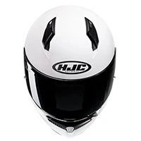 New ???? Plastic Hjc C10 Helmet White ???? 6 New ???? Plastic Hjc C10 Helmet White ???? - Image 4