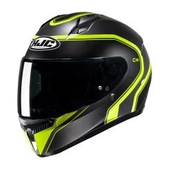 Flash Sale ???? Plastic Hjc C10 Elie Helmet Yellow Black ⌛