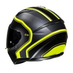 Flash Sale ???? Plastic Hjc C10 Elie Helmet Yellow Black ⌛ -HJC Shop hjc c10 elie giallo 3