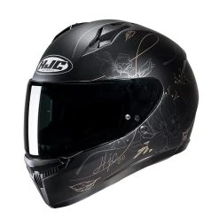 Buy ???? Plastic Hjc C10 Epik Helmet Black Gold ????