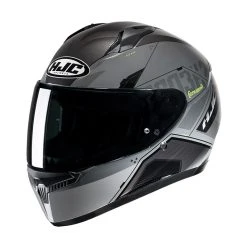 Promo ???? Plastic Hjc C10 Inka Helmet Yellow Grey ????