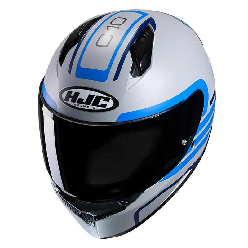 Coupon ???? Plastic Hjc C10 Lito Helmet Blue Grey ???? 4 Coupon ???? Plastic Hjc C10 Lito Helmet Blue Grey ???? - Image 2