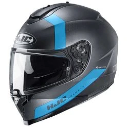 New ???? Plastic Hjc C70 Eura Helmet Blue ????