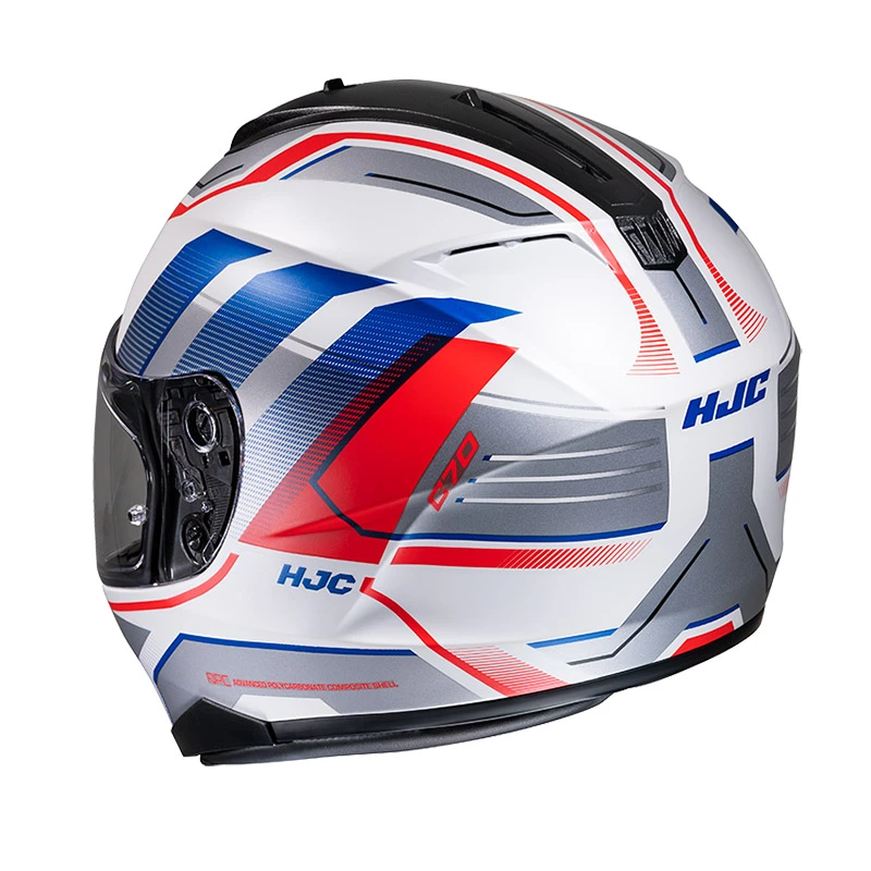 Cheapest ???? Plastic Hjc C70 Nian Helmet Red Blue ???? 4 Cheapest ???? Plastic Hjc C70 Nian Helmet Red Blue ???? - Image 2