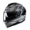 Wholesale ???? Plastic Hjc C70 Nian Helmet Grey Black ???? 2 Wholesale ???? Plastic Hjc C70 Nian Helmet Grey Black ???? -HJC Shop hjc c70 nian grigio