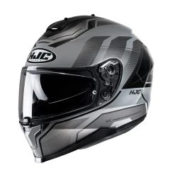 Wholesale ???? Plastic Hjc C70 Nian Helmet Grey Black ????