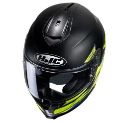 New ???? Plastic Hjc C70 Pentas Helmet Yellow Black ???? -HJC Shop hjc c70 pentas blugiallo 3