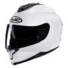 Best Sale ✔️ Plastic Full Face Helmet Hjc C70 Solid White ???? -HJC Shop hjc c70 solid bianco