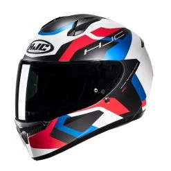 Budget ???? Plastic Hjc C10 Tins Helmet Blue Red ????