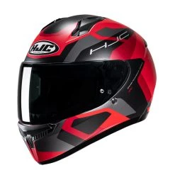 Best Pirce ???? Plastic Hjc C10 Tins Helmet Black Red ????