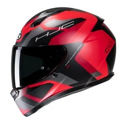 Best Pirce ???? Plastic Hjc C10 Tins Helmet Black Red ???? -HJC Shop hjc c70 tins rosso 4