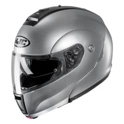 Best Sale ⭐ Plastic Modular Helmet Hjc C90 Silver ????