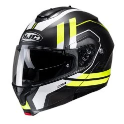 Deals ???? Plastic Hjc C91 Octo Modular Helmet Yellow Black ????