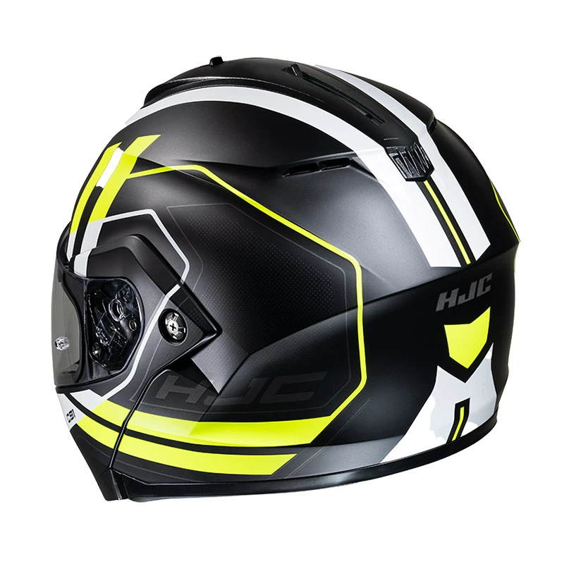 Deals ???? Plastic Hjc C91 Octo Modular Helmet Yellow Black ???? 4 Deals ???? Plastic Hjc C91 Octo Modular Helmet Yellow Black ???? - Image 2
