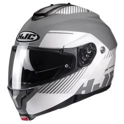 Hot Sale ✨ Plastic Hjc C91 Prod Modular Helmet Grey White ????
