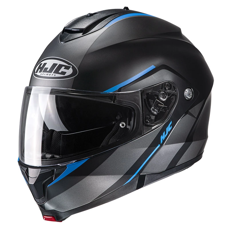 Budget ???? Plastic Hjc C91 Tero Modular Helmet Black Blue ✨ 3 Budget ???? Plastic Hjc C91 Tero Modular Helmet Black Blue ✨