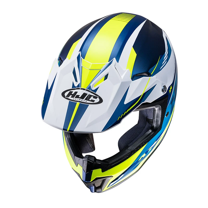 Cheap ✔️ Plastic Hjc Cl-xy 2 Drift Kid Helmet Blue Yellow ✨ 4 Cheap ✔️ Plastic Hjc Cl-xy 2 Drift Kid Helmet Blue Yellow ✨ - Image 2