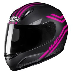 Best deal ???? Plastic Hjc Cl Y Strix Youth Helmet Black Pink ????