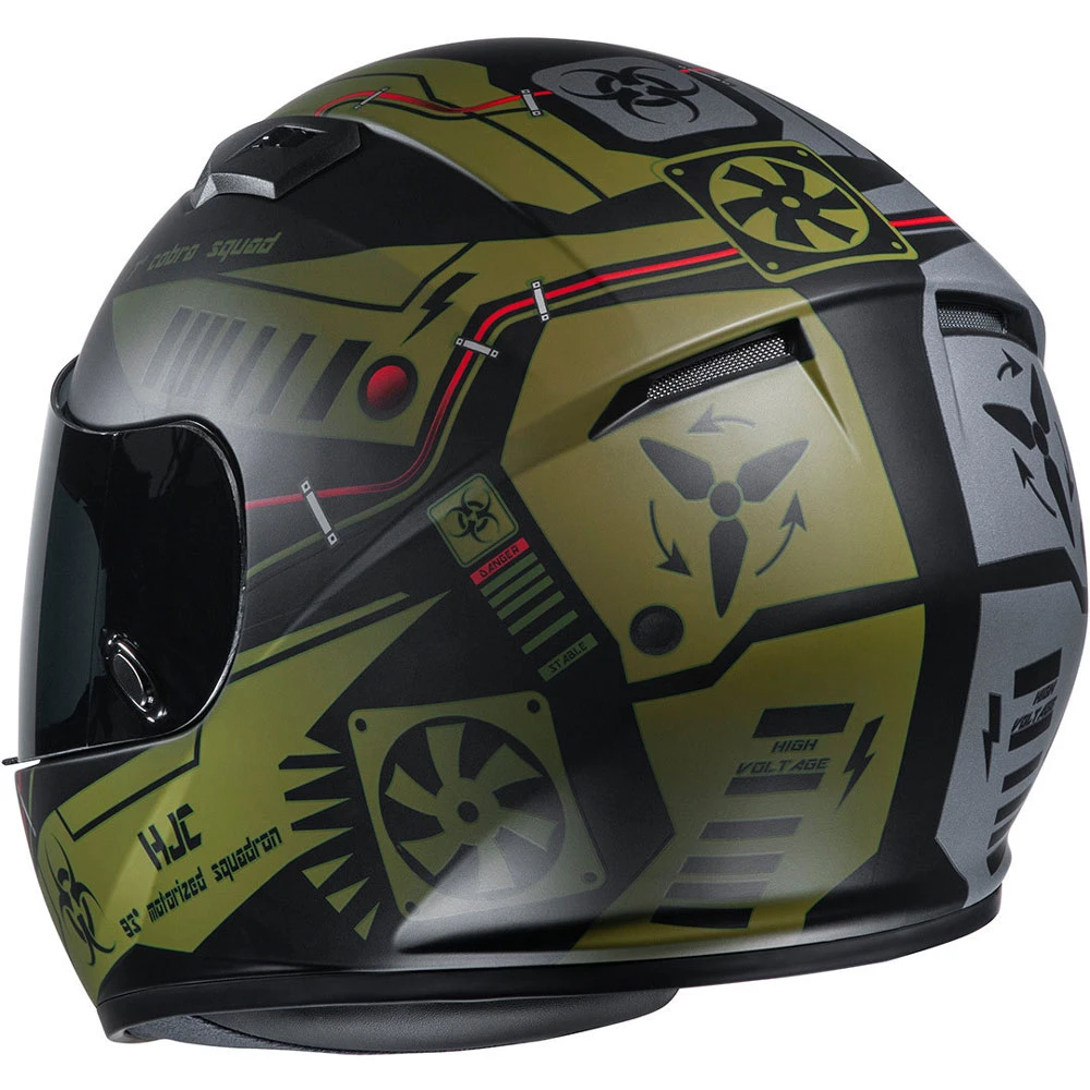 Hot Sale ⌛ Plastic Hjc Cs-15 Tarex Helmet Green ???? 5 Hot Sale ⌛ Plastic Hjc Cs-15 Tarex Helmet Green ???? - Image 3
