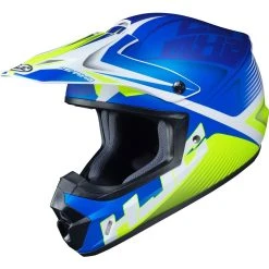 Best Sale ???? Plastic Hjc Cs Mx 2 Ellusion Helmet Blue Yellow ????