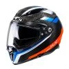 New ???? Fiber Hjc F70 Carbon Ubis Helmet Orange Black ???? 2 New ???? Fiber Hjc F70 Carbon Ubis Helmet Orange Black ???? -HJC Shop hjc f70 carbon ubis bluarancio