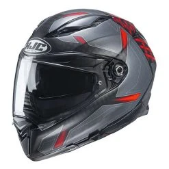 New ???? Fiber Hjc F70 Dever Helmet Red ????