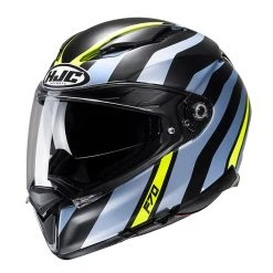 Cheapest ???? Fiber Hjc F70 Galla Helmet Blue Yellow ✔️