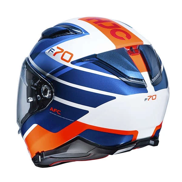 Outlet ???? Fiber Hjc F70 Tino Helmet Blue ⌛ 4 Outlet ???? Fiber Hjc F70 Tino Helmet Blue ⌛ - Image 2