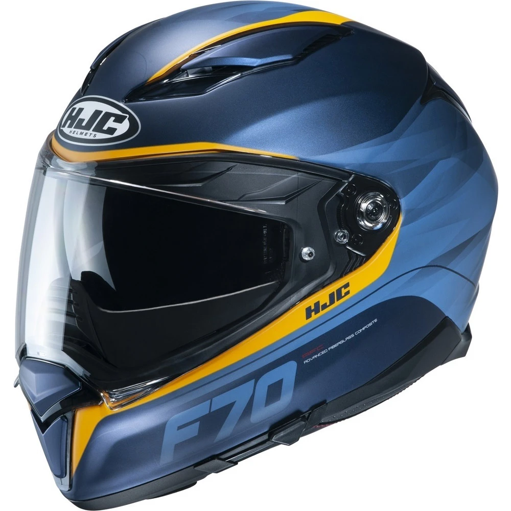Cheap ???? Fiber Hjc F70 Feron Helmet Blue Yellow ???? 3 Cheap ???? Fiber Hjc F70 Feron Helmet Blue Yellow ????