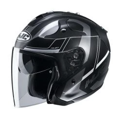 Outlet ???? Fiber Hjc Fg Jet Komina Helmet Silver ????