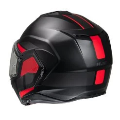 Outlet ???? Plastic Hjc I100 Beis Modular Helmet Black Red ???? -HJC Shop hjc i100 beis rosso 3