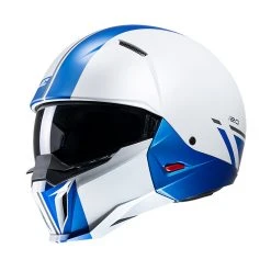 Best reviews of ???? Removable Chin Hjc I20 Batol Helmet Blue White ????