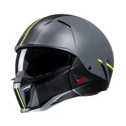 Top 10 ???? Removable Chin Hjc I20 Batol Helmet Grey Yellow ????
