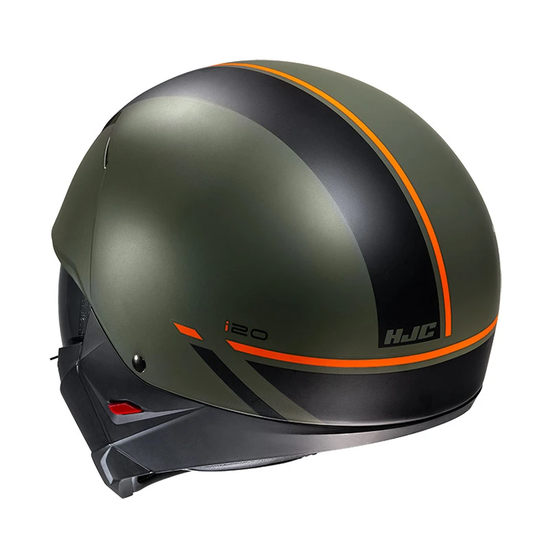 Cheap ???? Removable Chin Hjc I20 Batol Helmet Green Orange ???? 5 Cheap ???? Removable Chin Hjc I20 Batol Helmet Green Orange ???? - Image 3