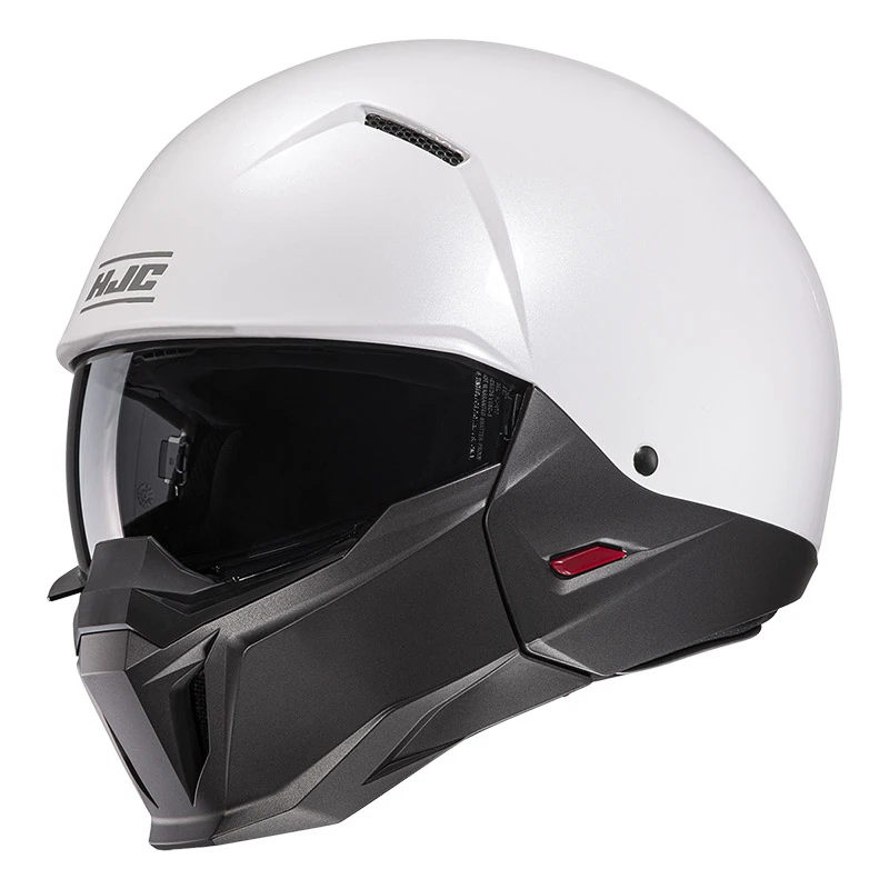 Outlet ⭐ Removable Chin Hjc I20 Helmet Pearl White ???? 3 Outlet ⭐ Removable Chin Hjc I20 Helmet Pearl White ????