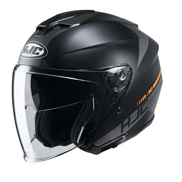 Promo ✔️ Plastic Hjc I30 Baras Open Face Helmets Matt Black ???? 3 Promo ✔️ Plastic Hjc I30 Baras Open Face Helmets Matt Black ????