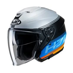 Best Sale ???? Plastic Hjc I30 Vicom Helmet Blue Orange ????