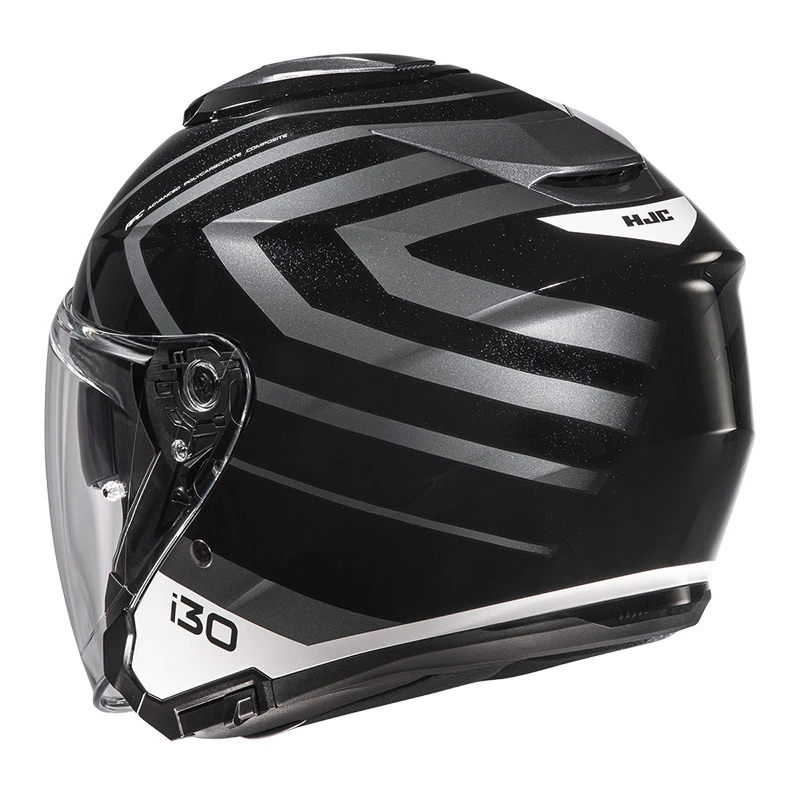Discount ???? Plastic Hjc I30 Zetra Helmet Black Grey ???? 4 Discount ???? Plastic Hjc I30 Zetra Helmet Black Grey ???? - Image 2