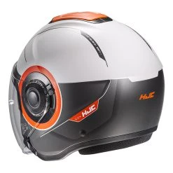 Budget ???? Plastic Hjc I40 Panadi Helmet Orange Grey ✔️ -HJC Shop hjc i40 panadi arancio 3