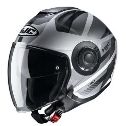 Best Sale ???? Plastic Hjc I40 Remi Helmets Grey ❤️