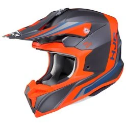 Coupon ???? Plastic Hjc I50 Flux Helmet Orange Grey ????
