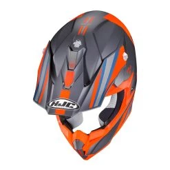 Coupon ???? Plastic Hjc I50 Flux Helmet Orange Grey ???? -HJC Shop hjc i50 flux arancio 3