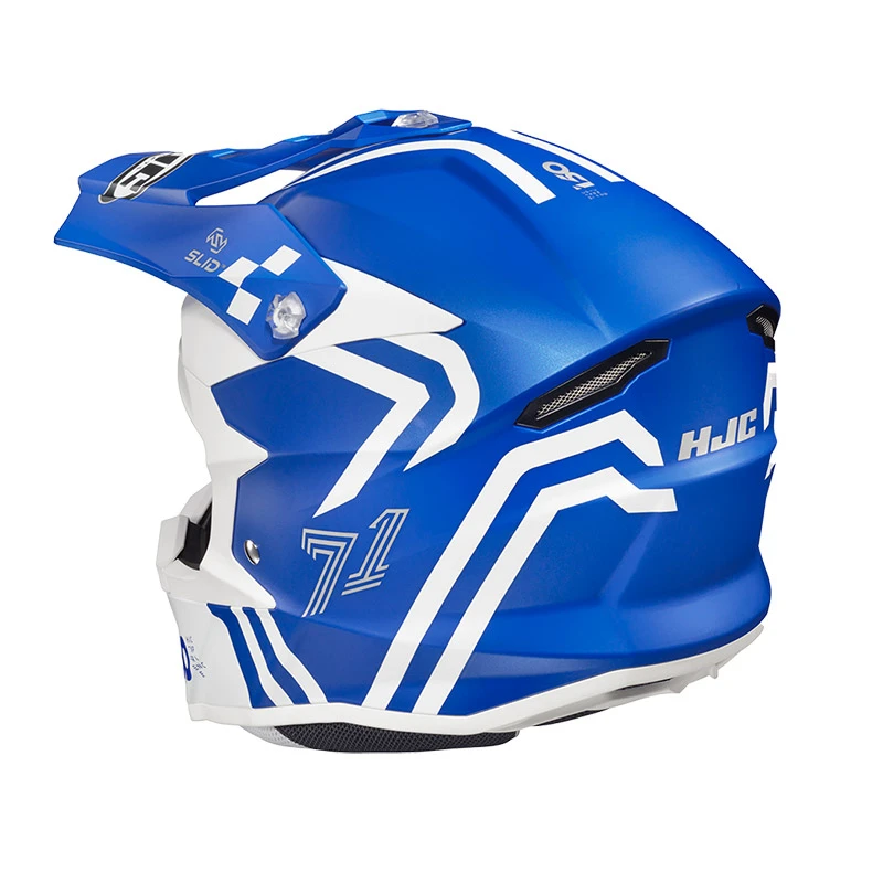 Outlet ???? Plastic Hjc I50 Hex Helmet Blue White ???? 4 Outlet ???? Plastic Hjc I50 Hex Helmet Blue White ???? - Image 2