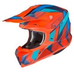 Hot Sale ???? Plastic Hjc I50 Vanish Helmet Orange ????