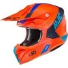 Hot Sale ???? Plastic Hjc I50 Erased Helmet Orange Blue ✔️ -HJC Shop hjc i50erased arancio
