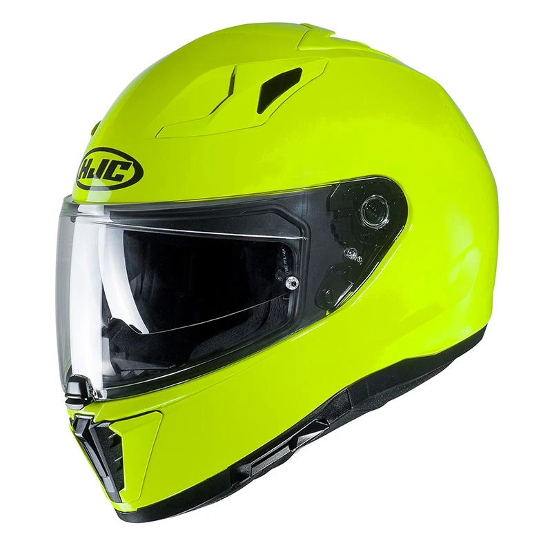 Wholesale ???? Plastic Full Face Helmet Hjc I70 Fluo Yellow ???? 3 Wholesale ???? Plastic Full Face Helmet Hjc I70 Fluo Yellow ????