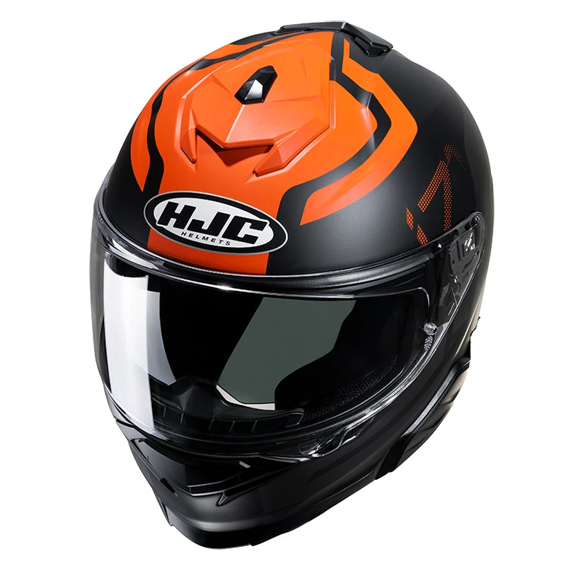 Brand new ???? Plastic Hjc I71 Enta Helmet Orange Black ❤️ 4 Brand new ???? Plastic Hjc I71 Enta Helmet Orange Black ❤️ - Image 2