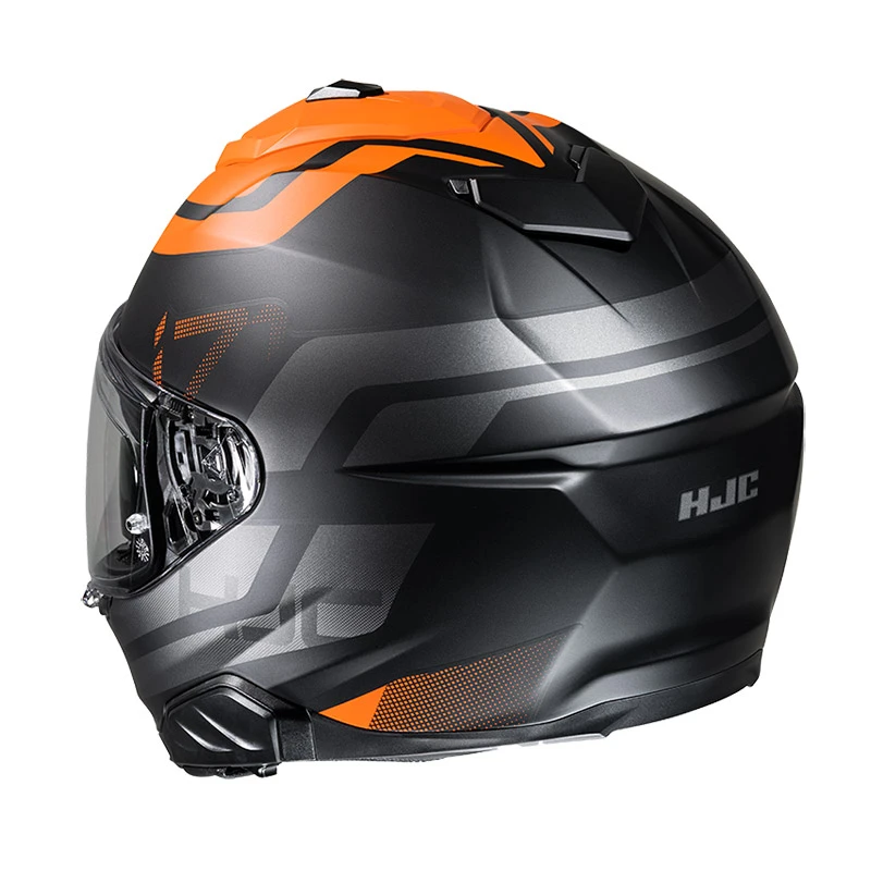 Brand new ???? Plastic Hjc I71 Enta Helmet Orange Black ❤️ 5 Brand new ???? Plastic Hjc I71 Enta Helmet Orange Black ❤️ - Image 3