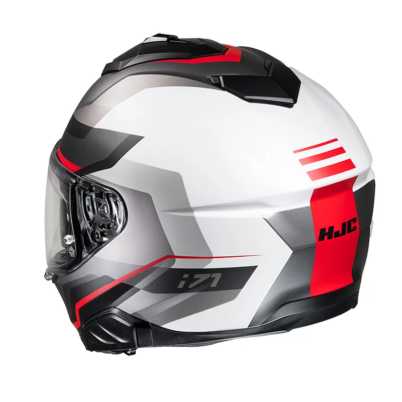 Wholesale ???? Plastic Hjc I71 Nior Helmet Red Grey ⌛ 5 Wholesale ???? Plastic Hjc I71 Nior Helmet Red Grey ⌛ - Image 3