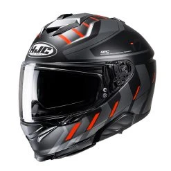 Best Pirce ⌛ Plastic Hjc I71 Simo Helmet Orange Black ????